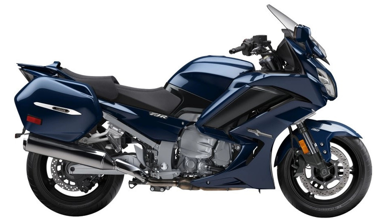 Blue 2024 Yamaha FJR1300ES promotional image