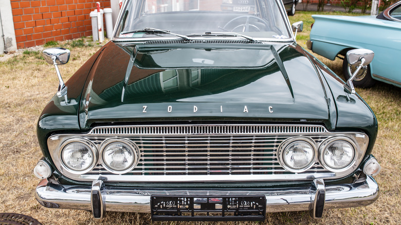 A Ford Zodiac Mark III at the Oldtimer Show in Berlin, germany.