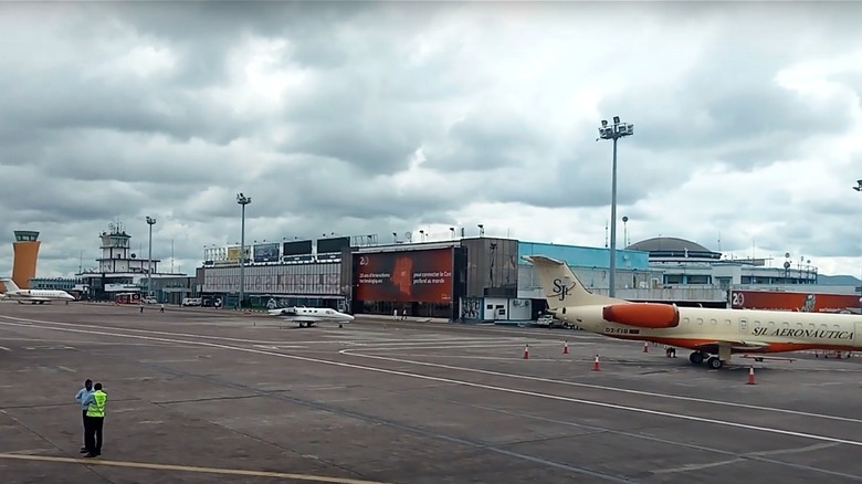 Aircraft at N'djili Airport