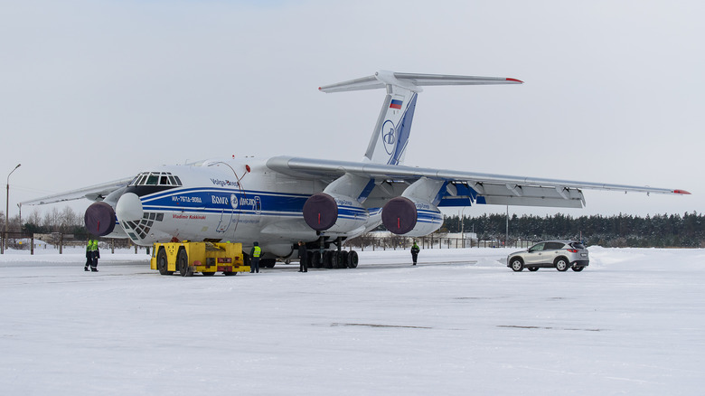 Aircraft at Ulyanovsk Vostochny Airport