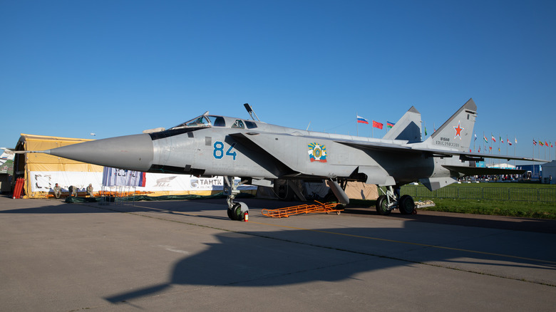 MiG-31 Foxhound on tarmac