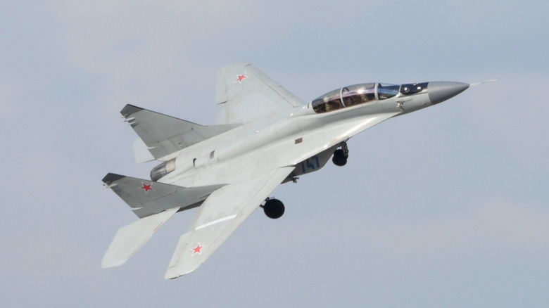 MiG-35 Fulcrum F taking off