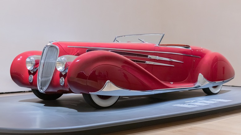 Delahaye Type 165 on display