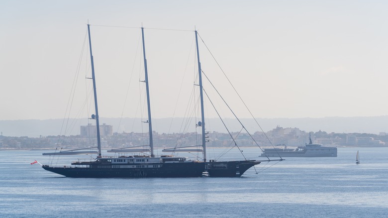 sailing megayacht Koru in Mallorca