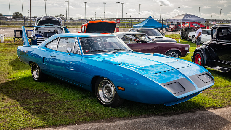 1970 Plymouth Superbird at a car show