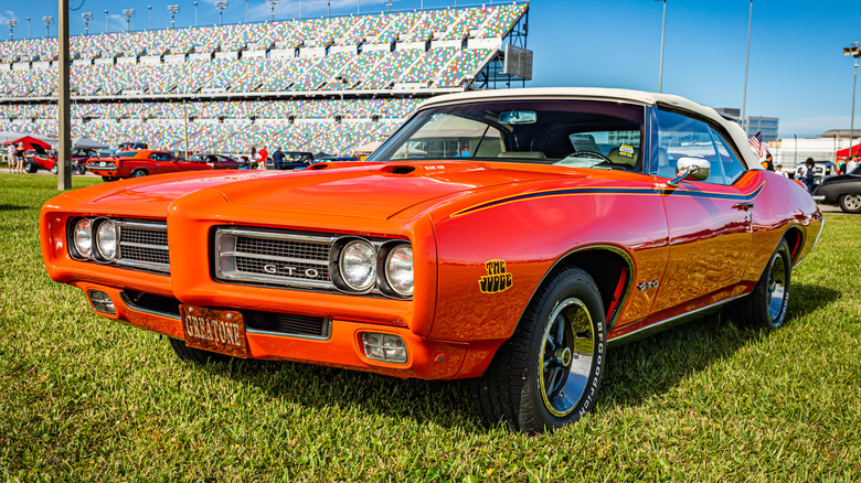 Pontiac GTO Judge on display