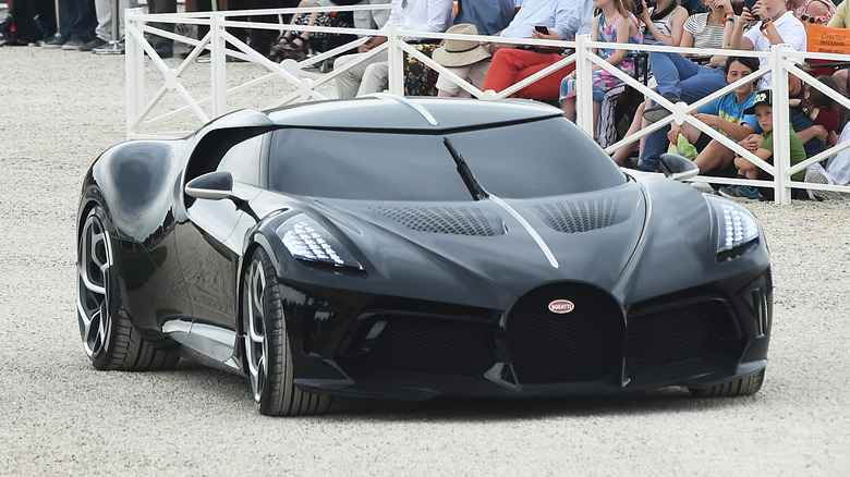 Bugatti La Voiture Noire at concours