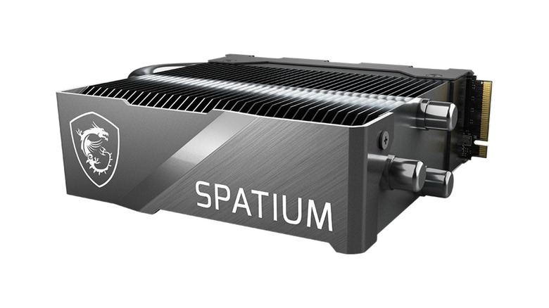 MSI Spatium M580 with heatsink