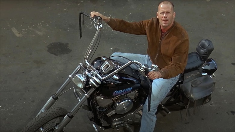 Bruce Willis Harley Davidson FXR Pulp Fiction