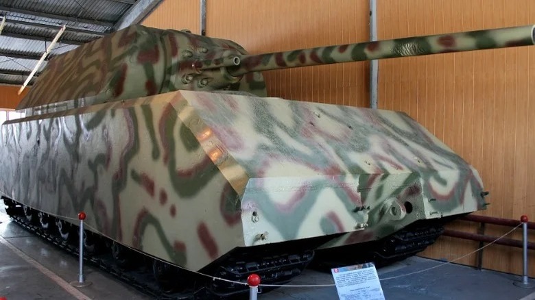 Panzer VIII Maus on display at a museum