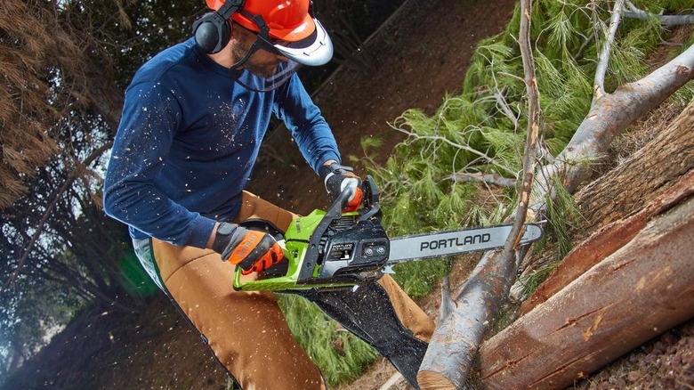 Portland Gas-Powered Chainsaw