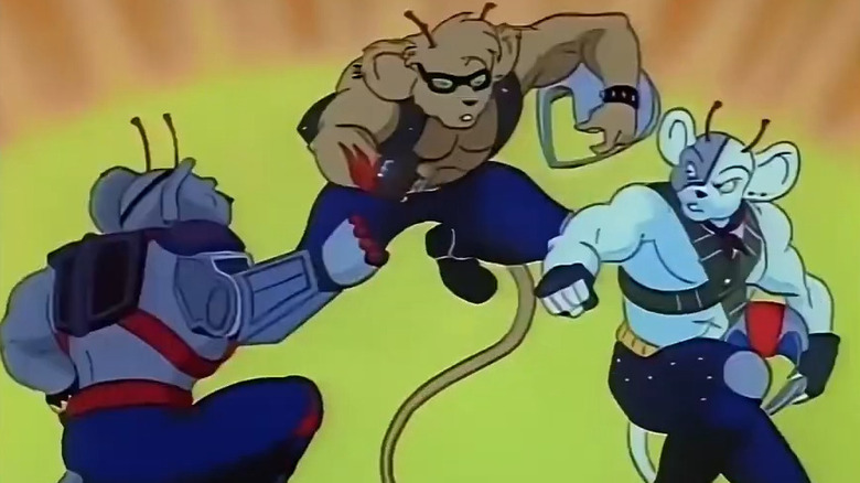 Biker Mice ready to fight in Biker Mice from Mars