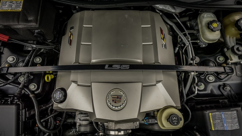 GM LS6 engine in Cadillac CTS-V