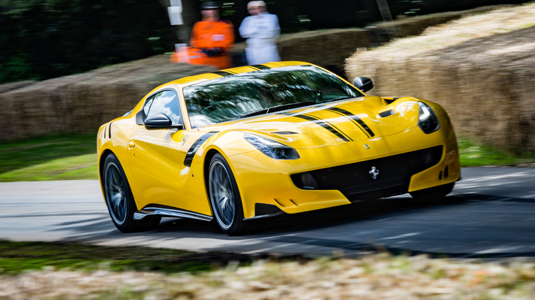 Ferrari F12 TDF at Goodwood