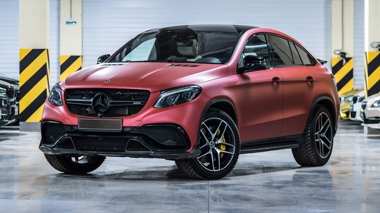 Mercedes-AMG GLE 63 S Coupe in garage