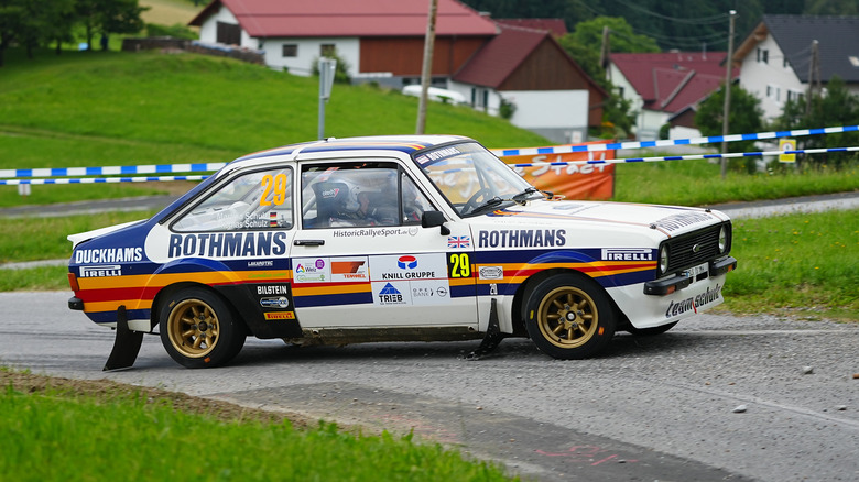 Ford Escort RS 1800 with Rothmans livery