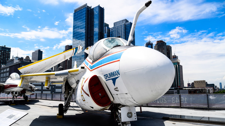 Grumman A6 Intruder on display