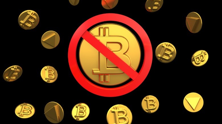 Ban on bitcoin