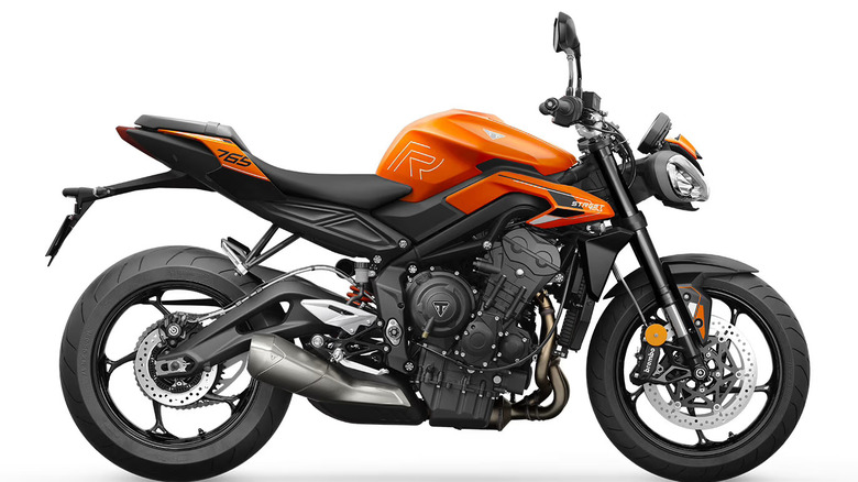 orange triumph speed triple 765