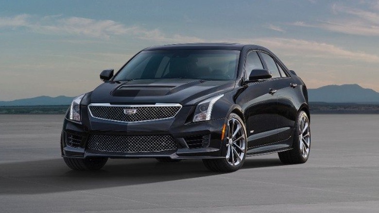 2016 Cadillac ATS-V Black