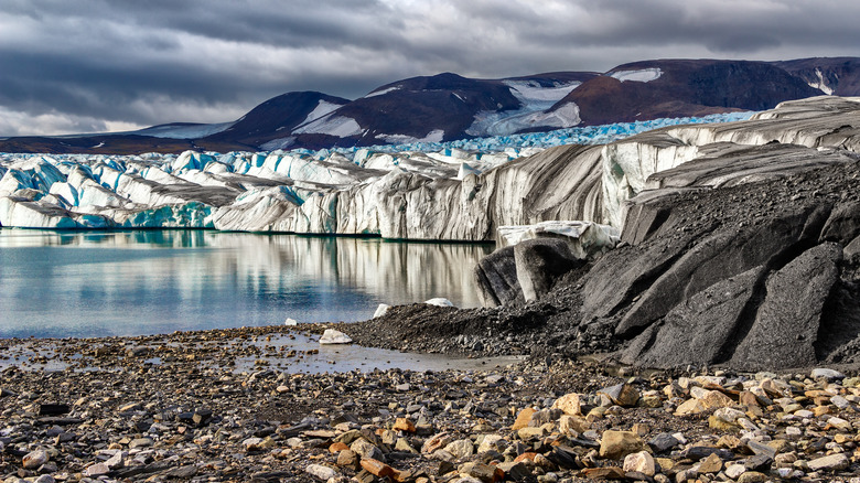 Glacier on Novaya Zemlya