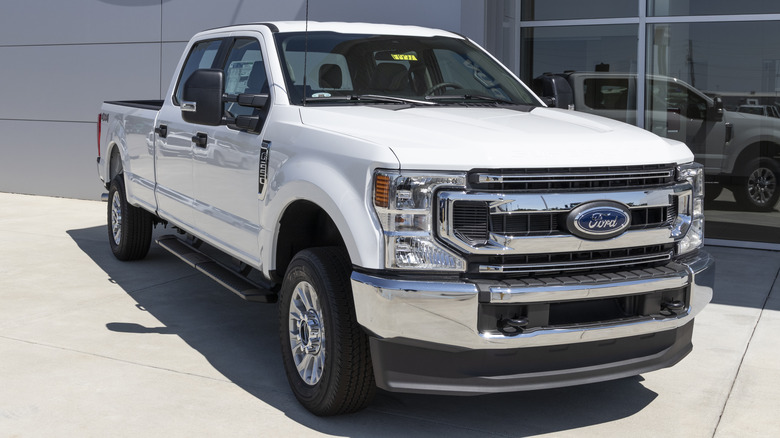 Ford F-250 at dealership