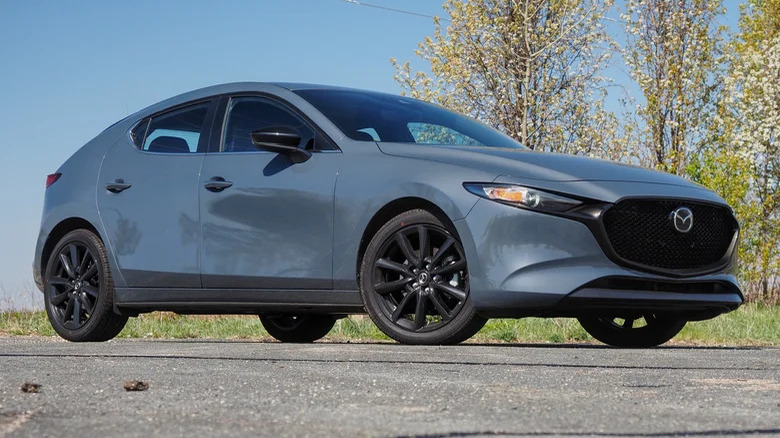 Mazda3 parked up