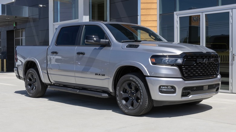 Ram 1500 on display