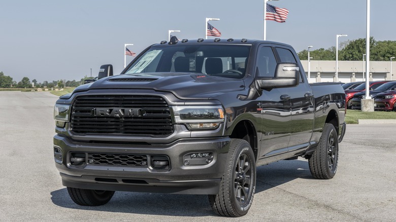 Ram 2500 on display