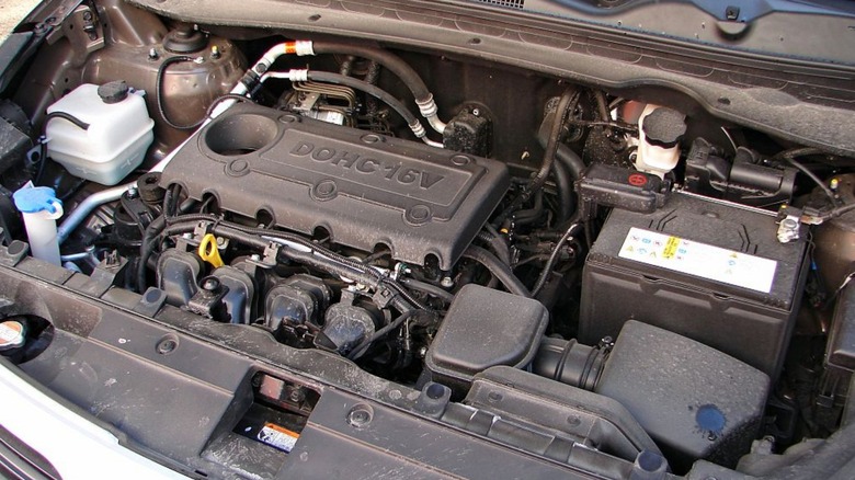 Theta 2.0L engine in a Kia Sportage