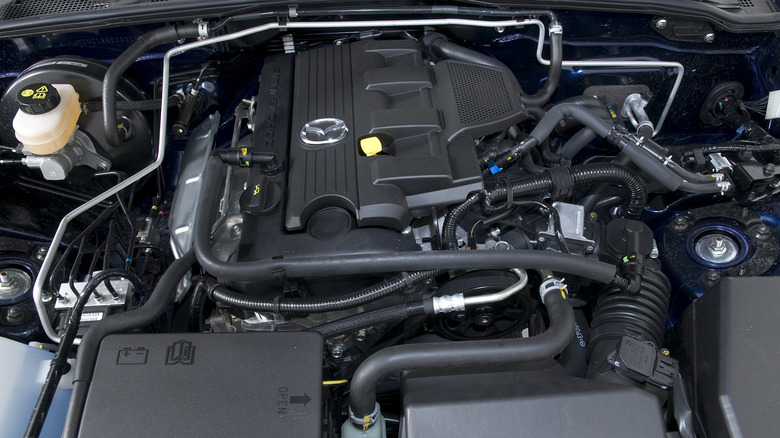 LF-VE engine in a 2010 MX-5 Miata