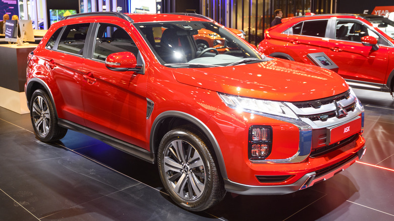 Mitsubishi ASX crossover at show