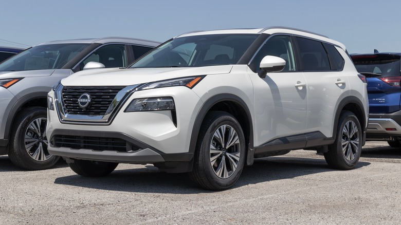 Nissan Rogue on display