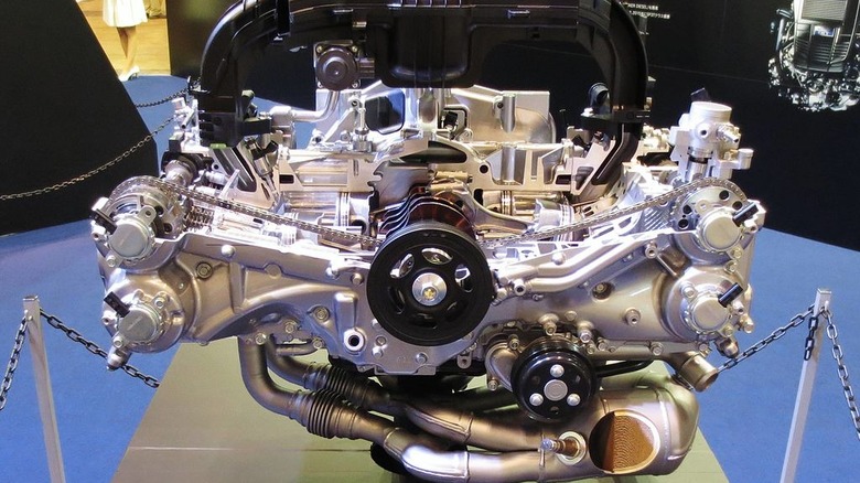 Fifth gen fb20 engine on display