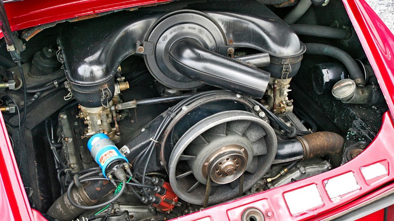 Porsche Twin-Turbo 3.7-Liter Flat-Six engine