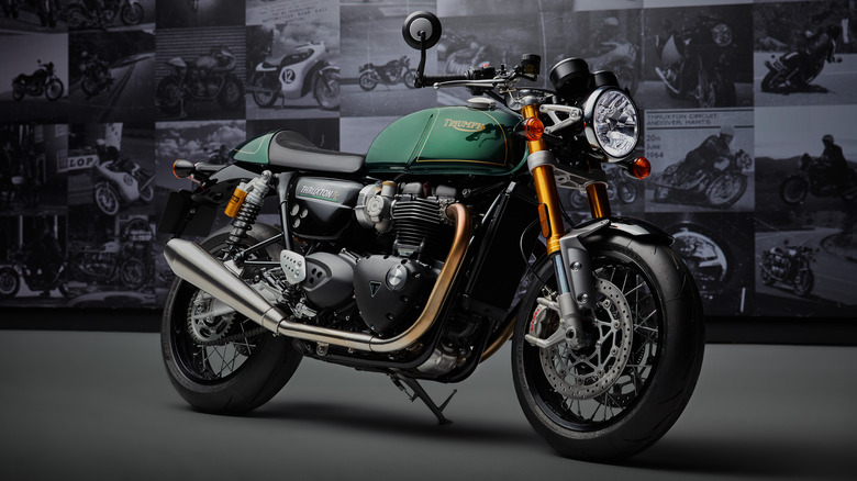 2024 Triumph Thruxton Final Edition press photo