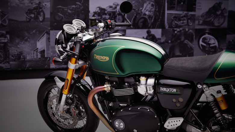 2024 Triumph Thruxton Final Edition press photo