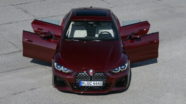 Red BMW 4 Series Gran Coupe