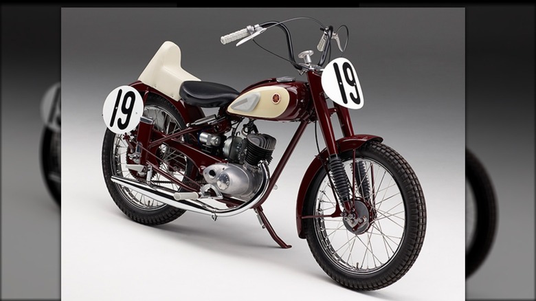 Yamaha Motor's first production motorcycle, the YA-1