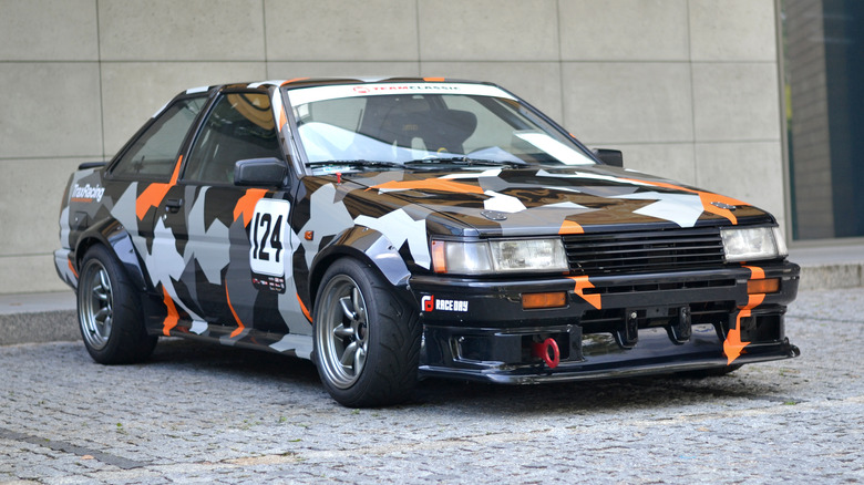 Modified Toyota Corolla AE86