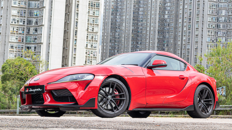 Toyota Supra in Hong Kong