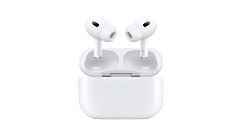 AirPods Pro 2 on display