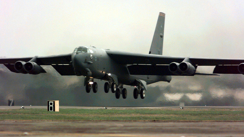 B-52H Stratofortress taking off