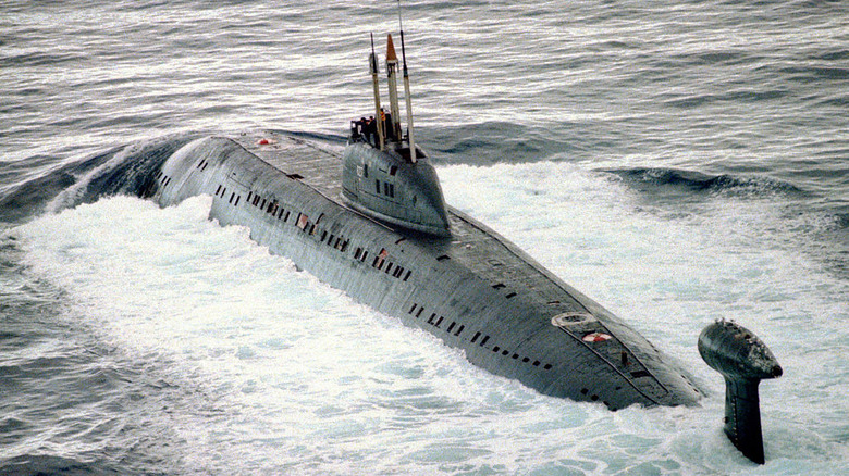 A Victor class submarine