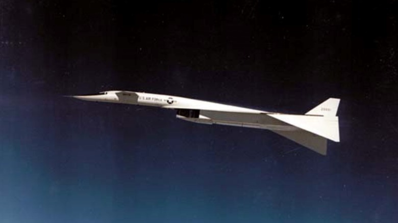 XB-70 in flight