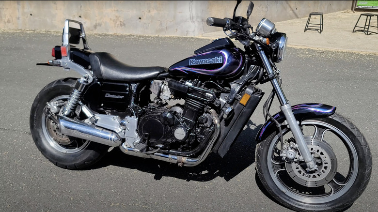 Black 1985 Kawasaki ZL900