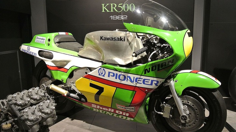 kawasaki KR 500 static display