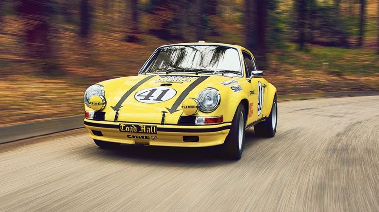 1970 Porsche 911 ST driving