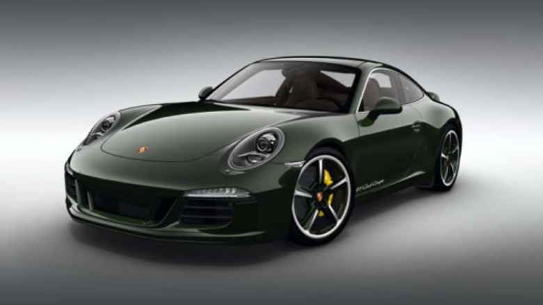 2012 Porsche 911 Club Coupe front 3/4