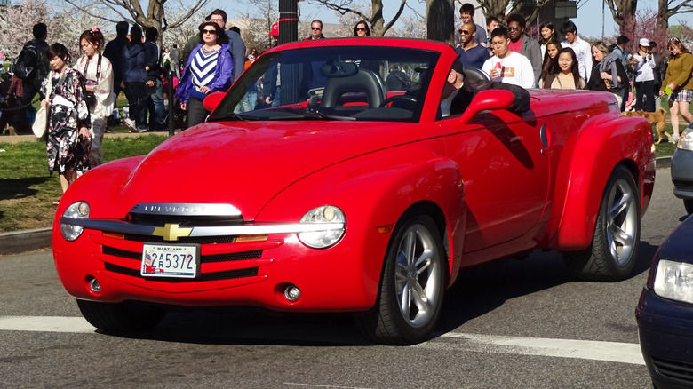 Chevrolet SSR at car meet